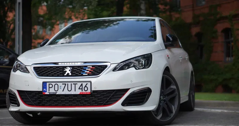 samochody osobowe Peugeot 308 cena 52900 przebieg: 84000, rok produkcji 2015 z Poznań